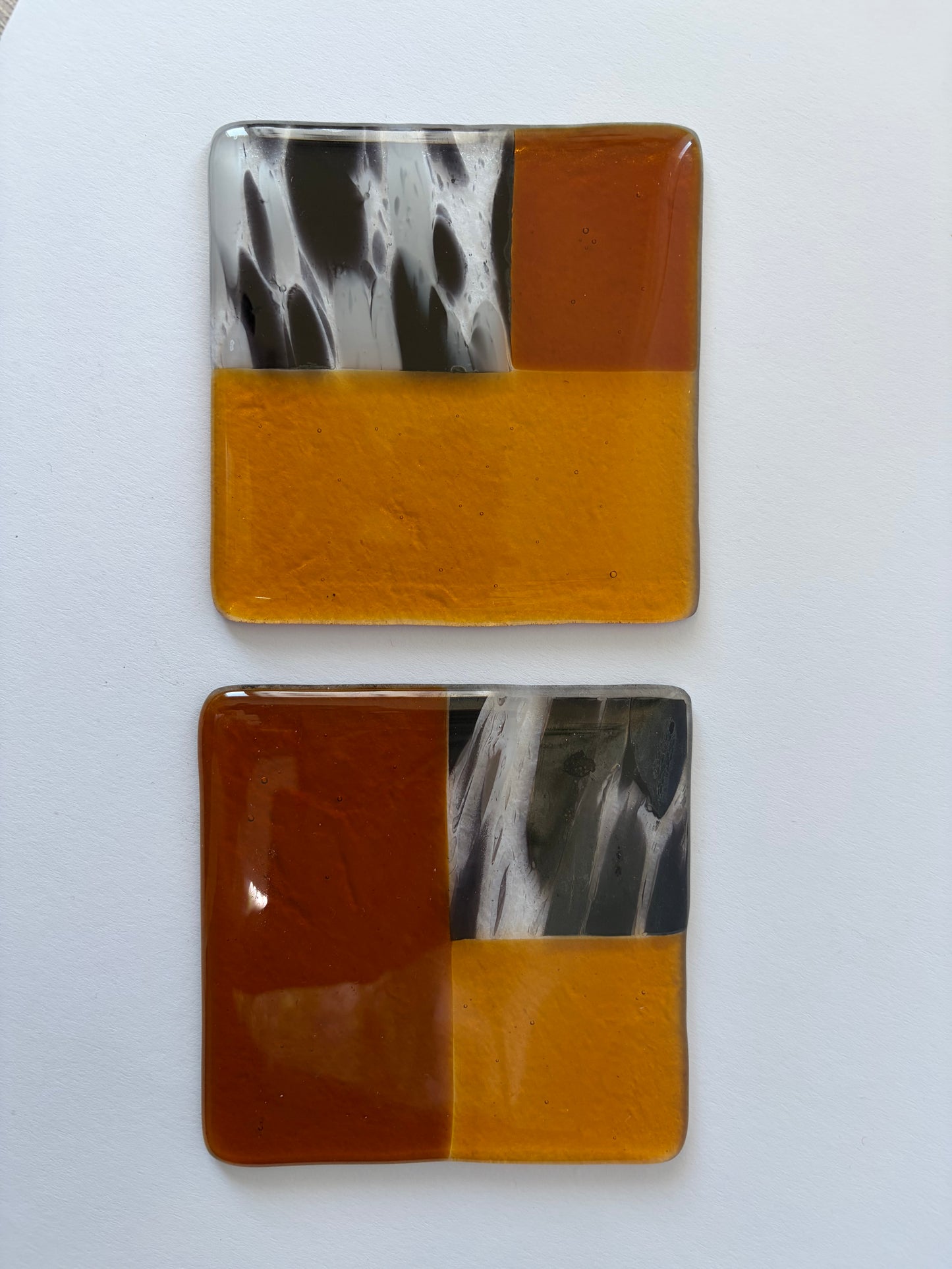 Glas-Untersetzer "Cowgirl Beth"