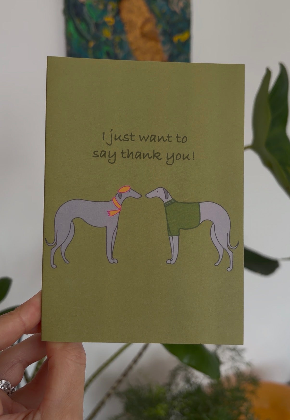 Hunde "I just want to say thank you!"