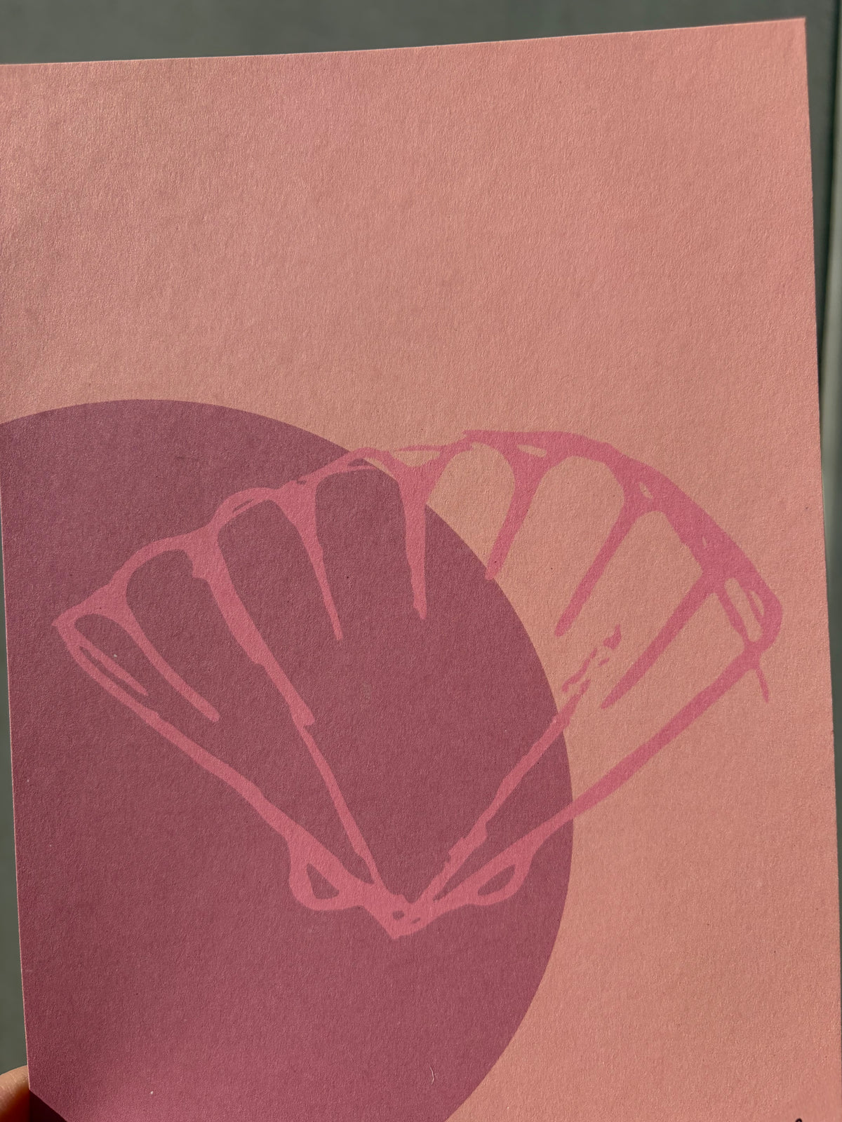 "Strandmuschel" mini-Poster