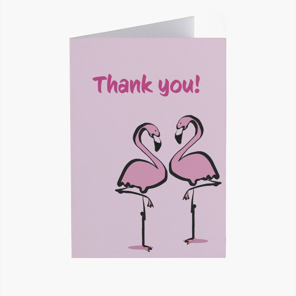 Flamingo "Thank you!"