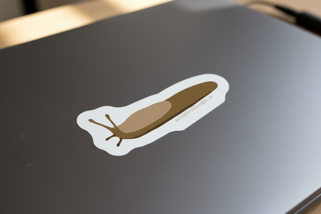 Nacktschnecke Sticker